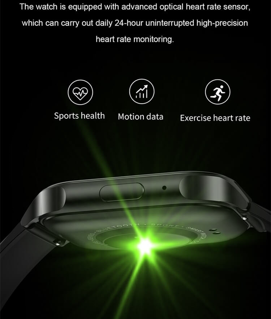 Smartwach XiaWatch idealSTORE, ecran AMOLED, Efectuare Apel Bluetooth HD, NFC, Asistent Vocal, Monitorizare Sanatate, Aplicatie Bursiera, Test Respiratie si Stres, Respingere Apel, Mod MultiSport, Silicon Negru