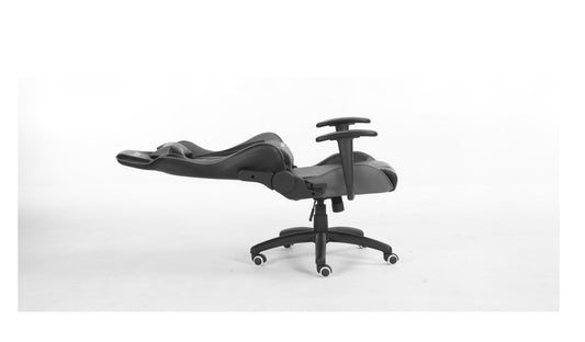 Scaun Gaming Reglabil cu mecanism TILT idealSTORE Racing eSPORT COLLECTION, Asigura pozitia si confortul corect al corpului, Echipat cu cotiere reglabile, perne confortabile, Posibilitatea modificarii unghiului spatarului pana la 180 , Gri