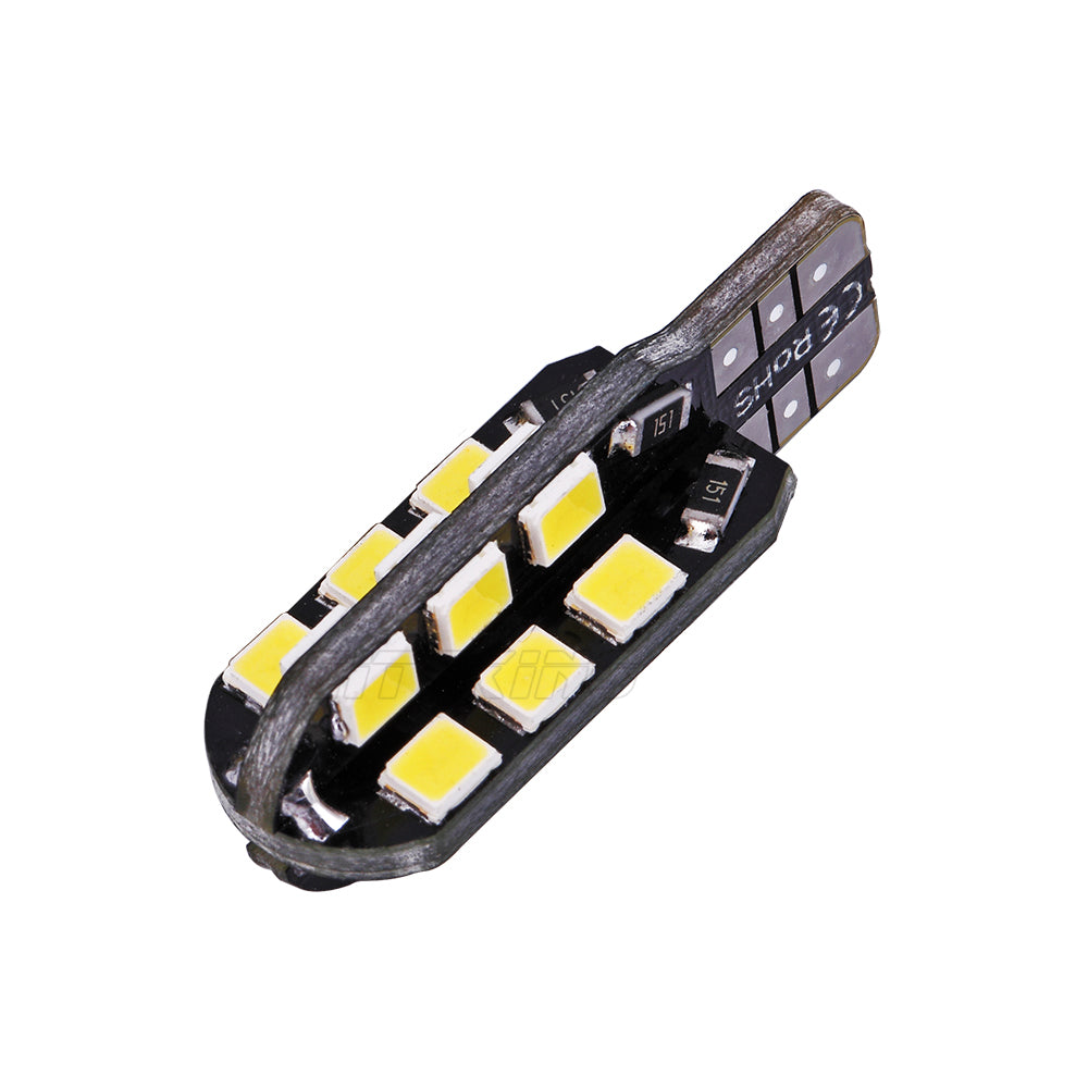 Set becuri profesionale led sofit 39mm, 6 SMD TIP 2835 CANBUS 12V lumina alba