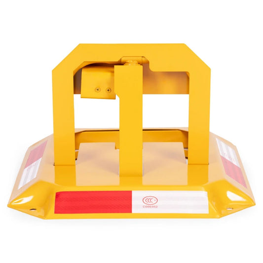Blocator parcare pliabil idealSTORE cu cheie si benzi reflectorizante 46x56x30CM