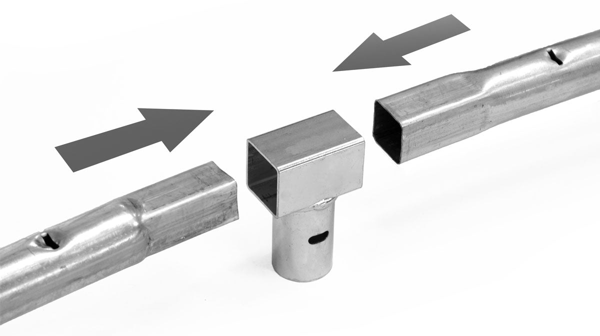 Trambulina 250 CM 'ISP JumpHigh' 42 Arcuri de Sustinere, Certificari GS, TUV, CE