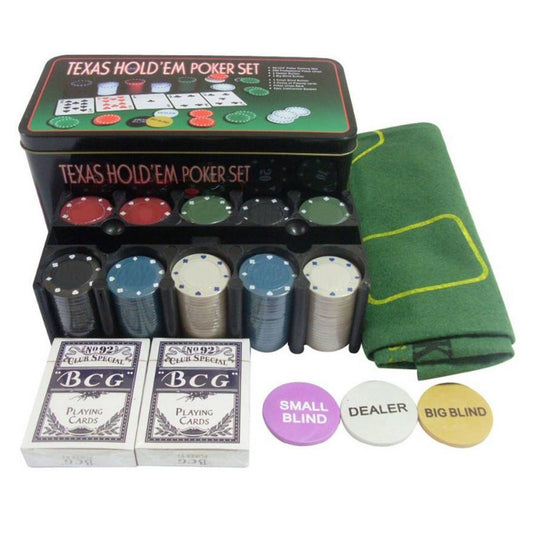 Set poker Texas Hold'em, 200 de jetoane inscriptionate