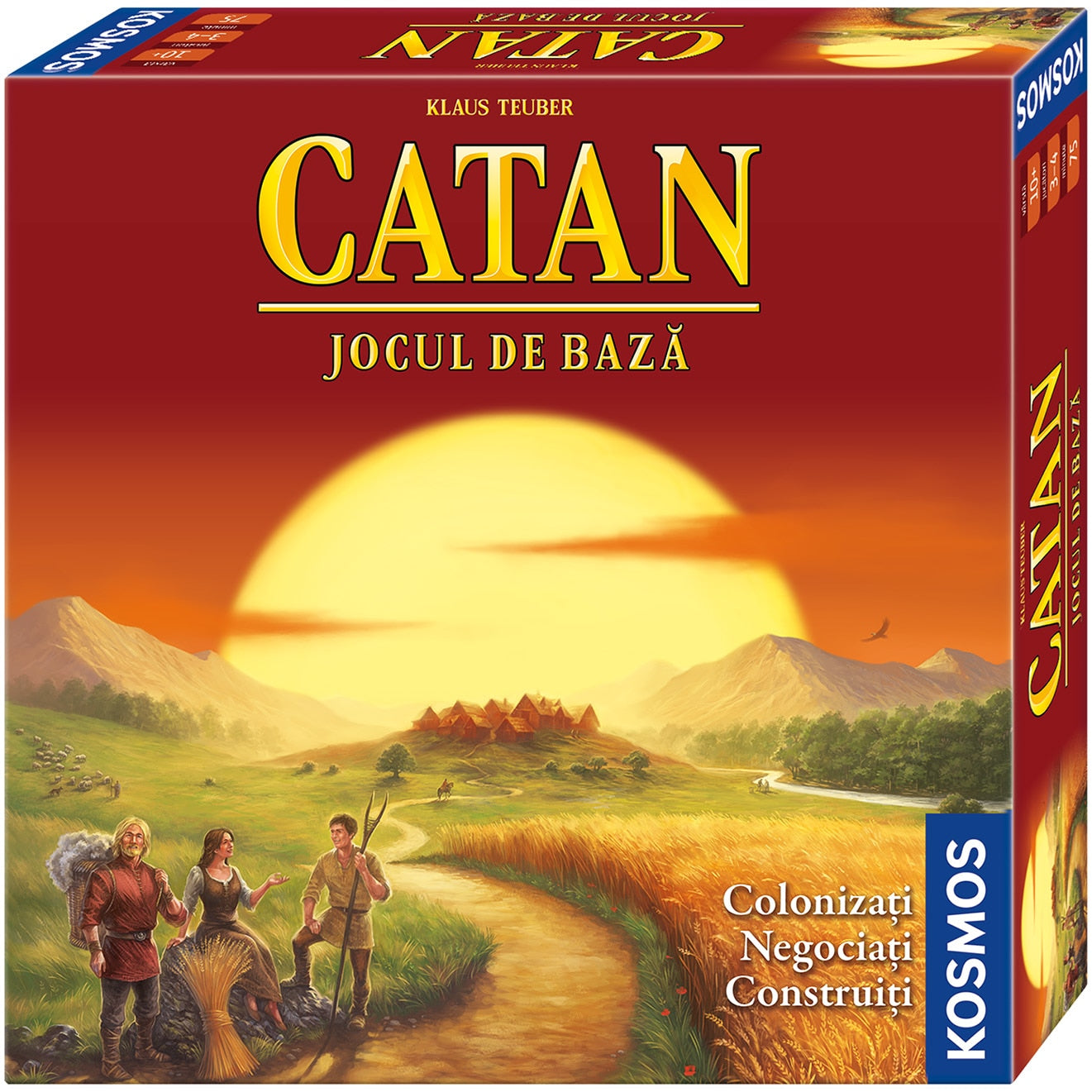 Joc de societate Kosmos Catan, Jocul de baza