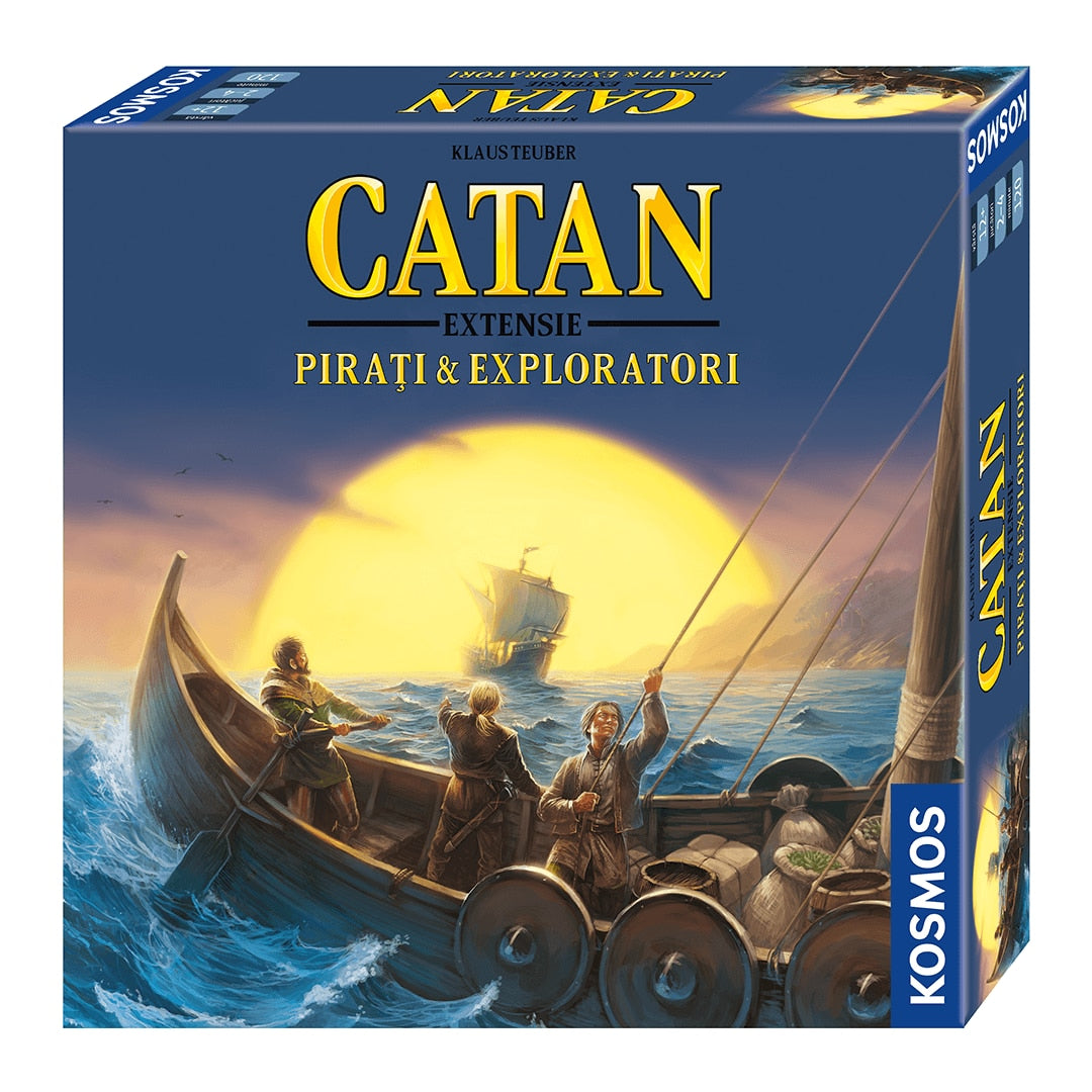 Joc de societate Kosmos Catan, Pirati & Exploratori, extensie