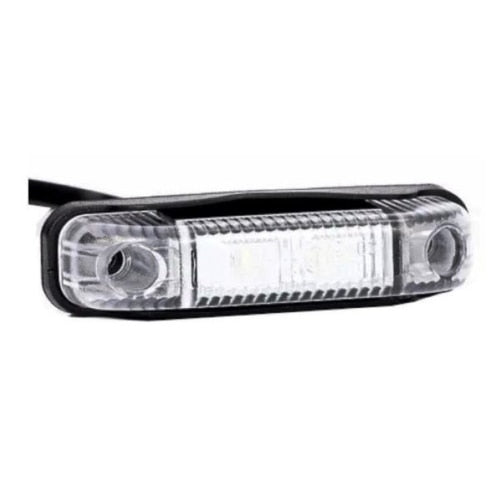 Lampa Gabarit idealSTORE Dimensiuni 80x18 LED, Galbena, 12-30V, Contine cablu de alimentare cu doua fire de 0,75mm, Iluminare cu 2 LED-uri