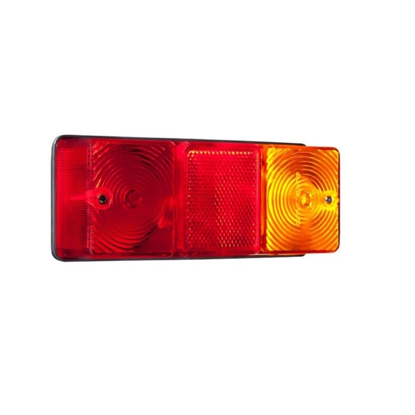 Lampa idealSTORE Spate Remorca, 3 Functii, Semnalizare Pozitie, Stop Frana, Dimensiuni 196mm x 66mm x 78mm