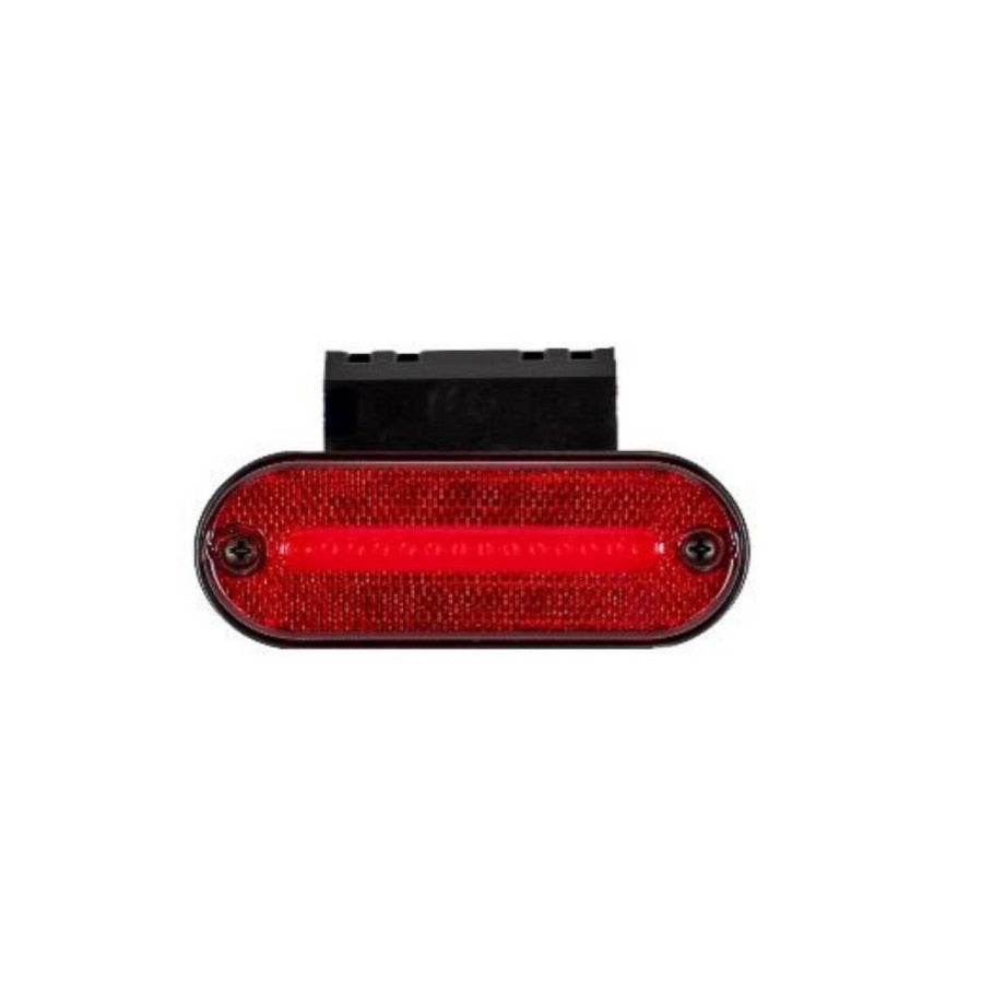 Lampa Laterala LED idealSTORE Tip Neon cu Suport 12V-24V, Dimensiuni 115x45x20, Distanta suruburilor 95 mm, Dreapta