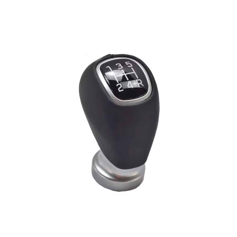 Maner Schimbator Auto idealSTORE, Compatibil Hyundai I10/I20, 5 Trepte, Material Plastic Dur, Culoare Negru, Insertii Metalice, Compatibil Cutie Viteza Manuala