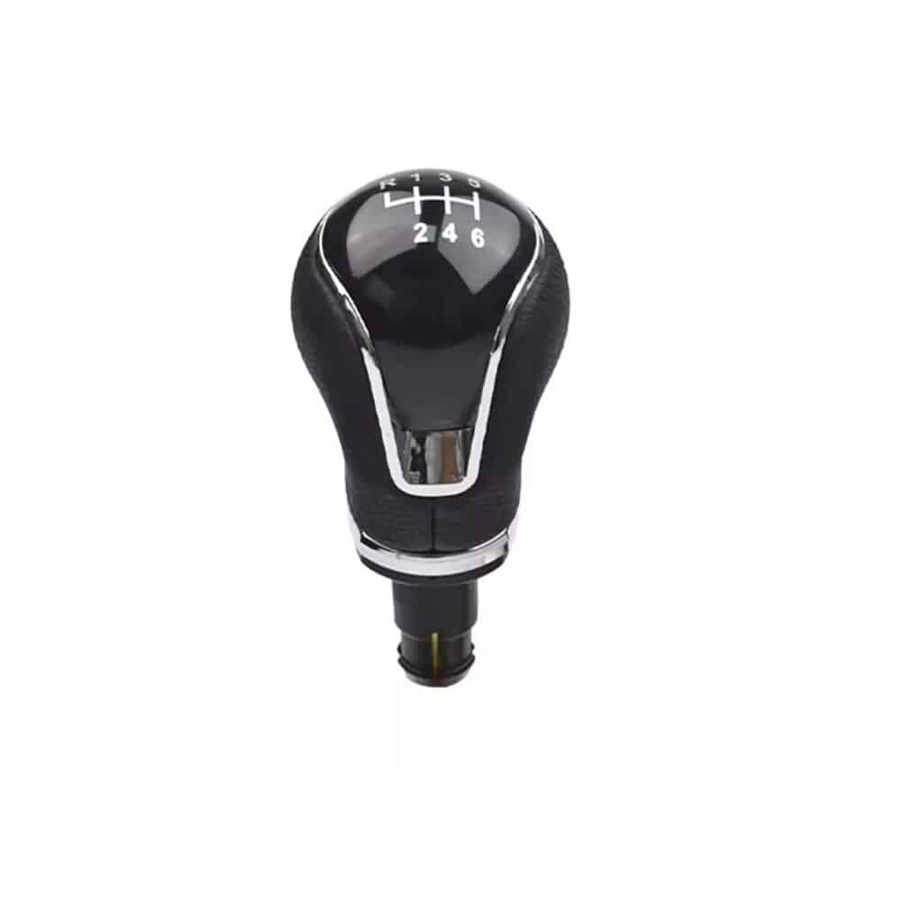 Maner Schimbator Auto idealSTORE, Compatibil Seat Leon III 2012-2017, Material Durabil Plastic Dur, Insertii Cromate, Culoare Negru Lucios, Fara Cusaturi