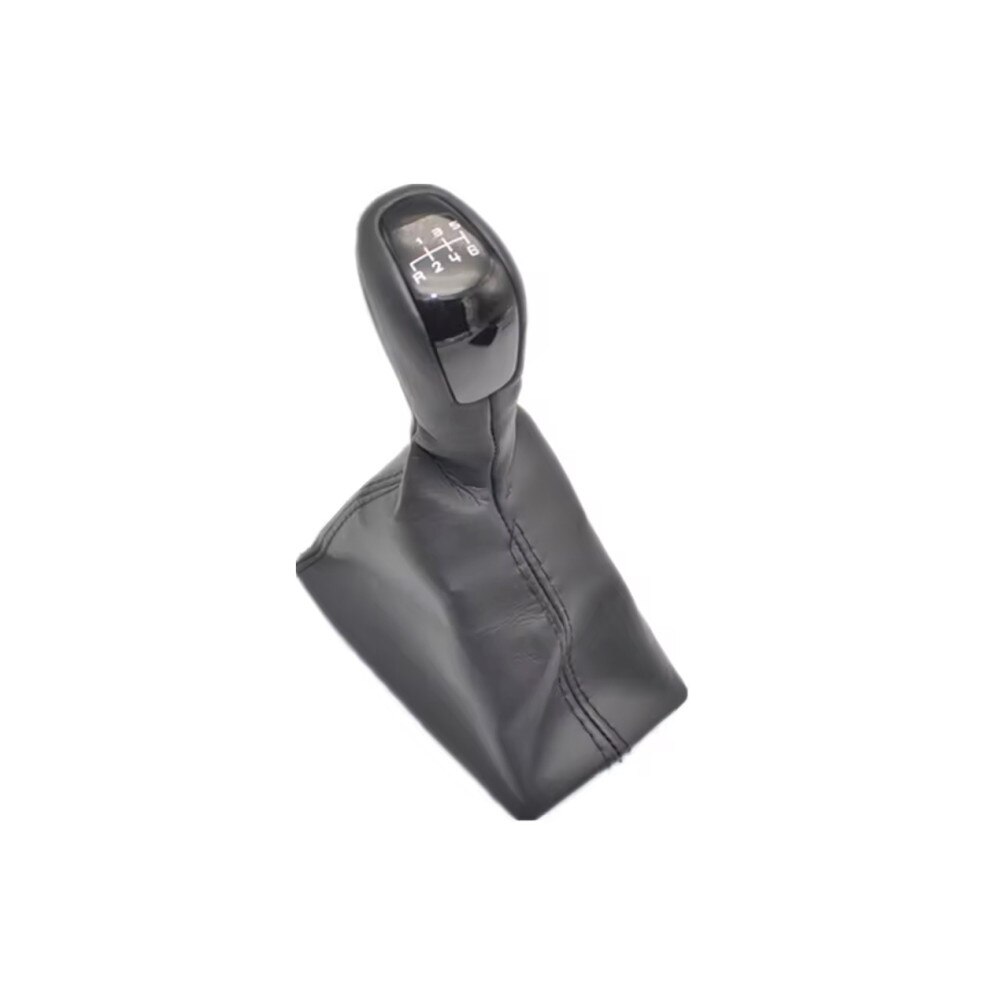 Manson si Maner Schimbator Auto idealSTORE, Compatibil Mercedes-Benz Clasa E W211 2002-2009, Trei Adaptoare 5R/R5/R6, Material Durabil, Imitatie Piele, Culoare Negru