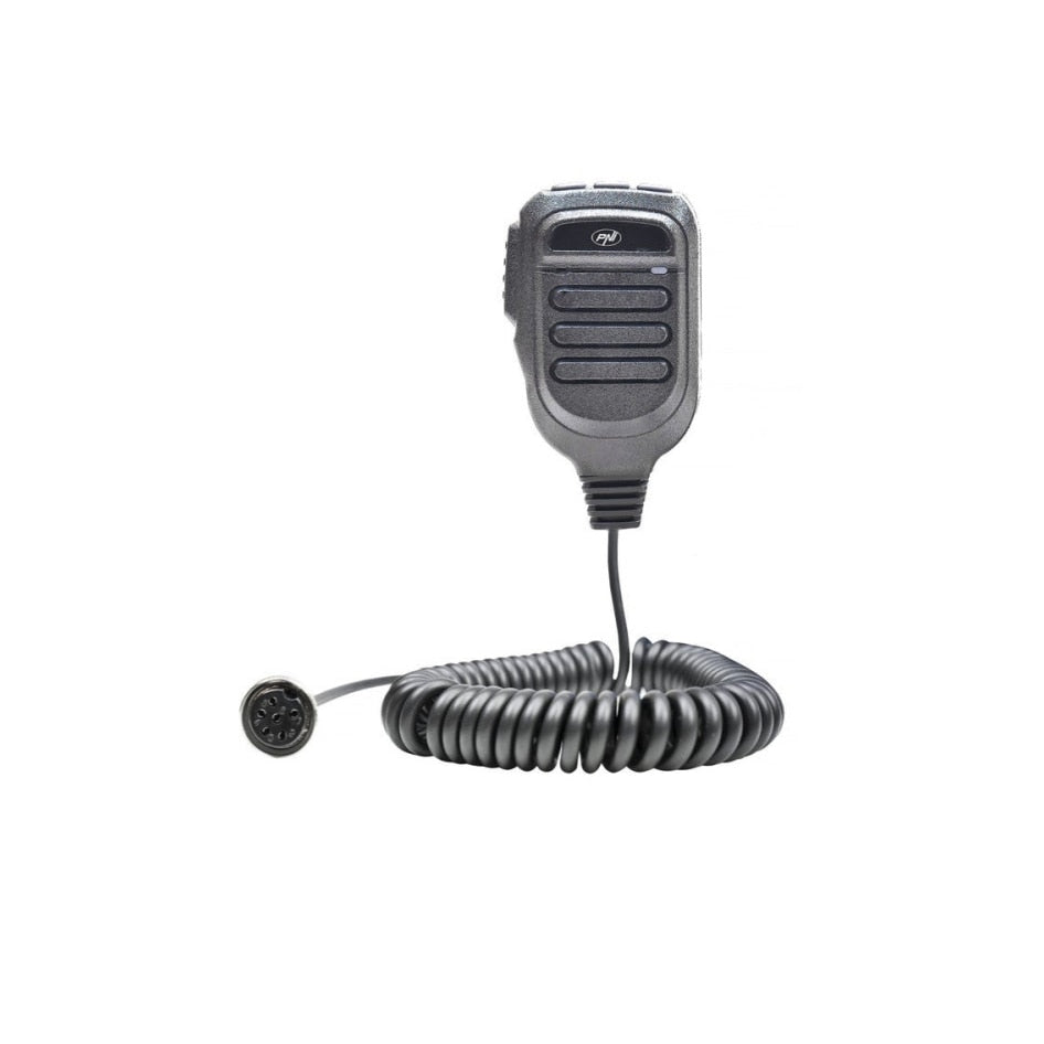 Microfon idealSTORE Statie PNI 6 Pini, Butonul PTT, Buton ASQ, Butoane UP / Down, Compatibil cu Statiile PNI Escort HP 8000/9000/8001/9001