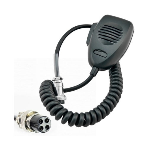 Microfon statie idealSTORE, 4 pini, compatibil Midland / Albrecht / President / Intek, cablu 1.2 m