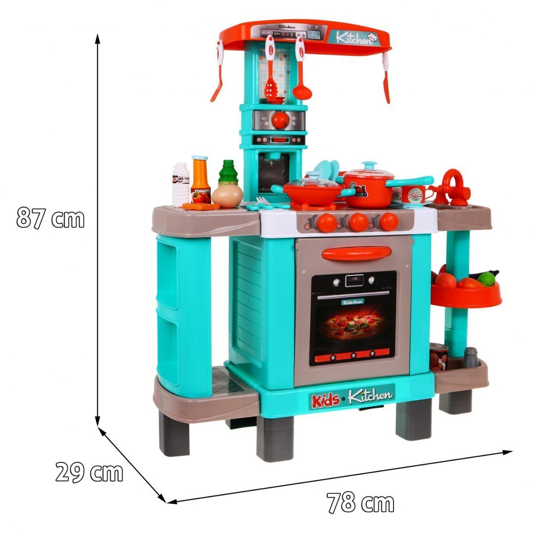 Bucatarie de mari dimensiuni cu accesorii