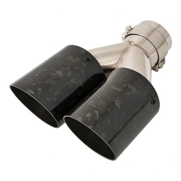 Ornament toba idealSTORE dublu carbon forjat intrare 63mm, otel inoxidabil