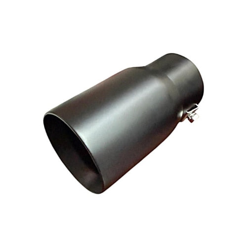 Ornament toba idealSTORE, Culoare negru mat intrare universala, Otel inoxidabil