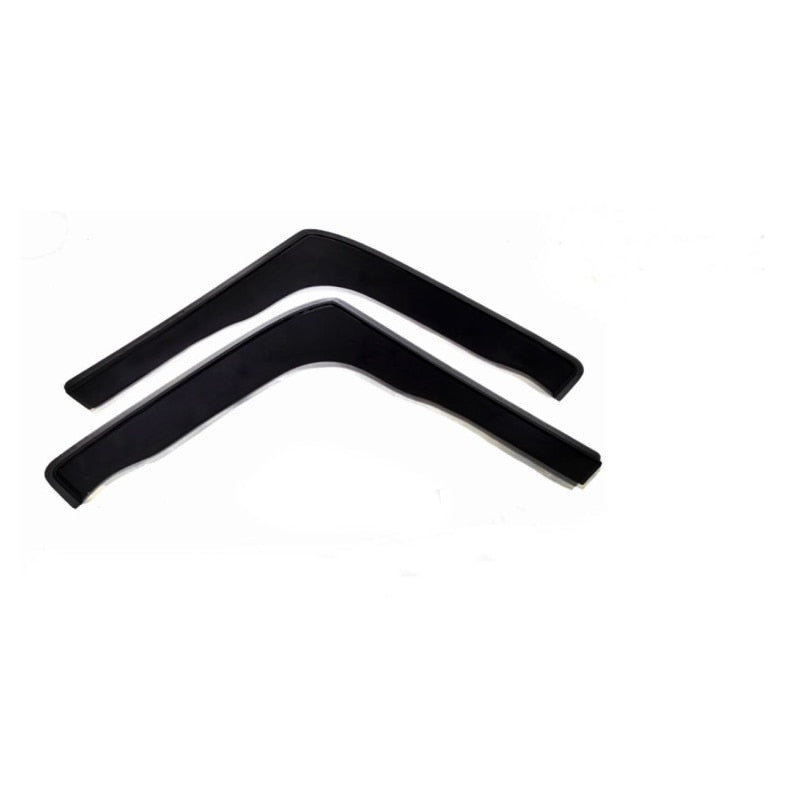 Paravanturi Fata idealSTORE, Fumurii, Compatibile Opel Vivaro 2 2014-2019->, cu Cleme de Prindere, Material Rezistent UV, Culoare Fumuriu Transparent