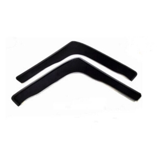 Paravanturi Fata idealSTORE, Fumurii, Compatibile Volkswagen Caddy 4 2020->, cu Cleme de Prindere, Material Rezistent UV, Culoare Fumuriu Transparent