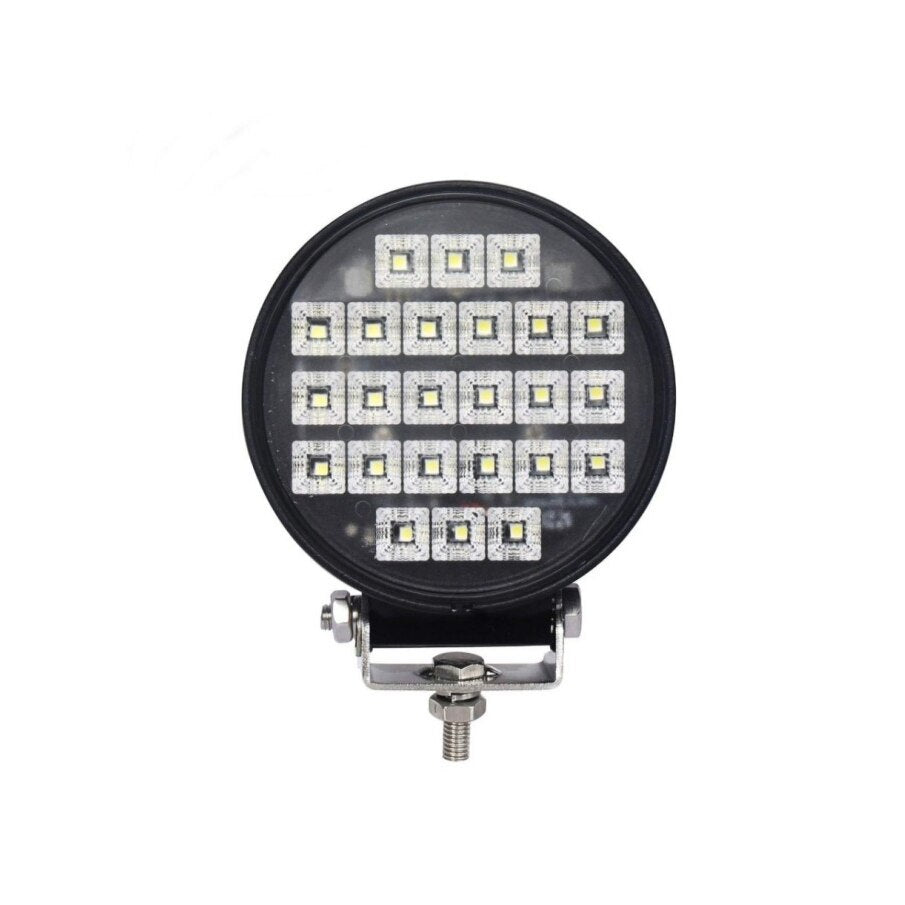 Proiector LED Profesional idealSTORE 36W,24Led Chip, 3240 Lm, 7000K, Tensiune, V -12/24, Lungime cablu 250 mm, IP68, Unghi lumina imprastiata / flood