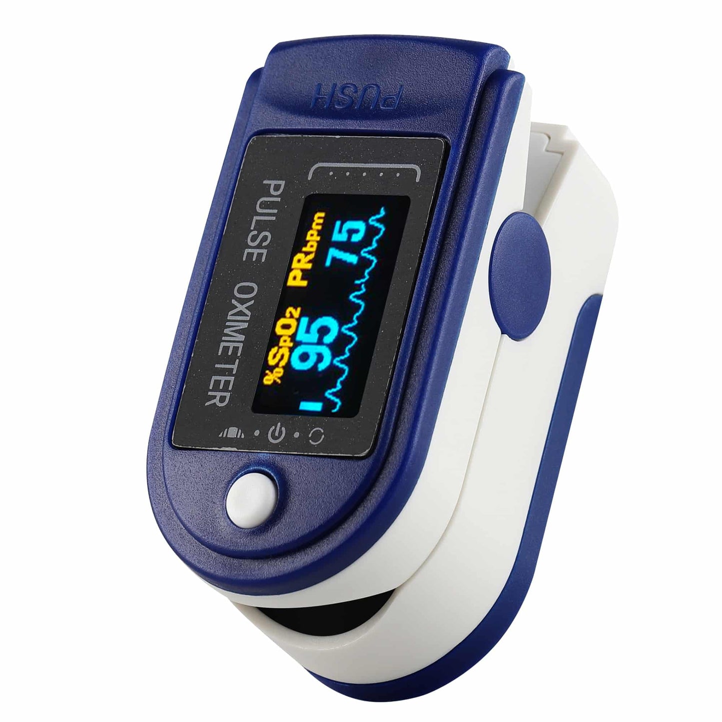 Pulsoximetru masurare nivel saturatie oxigen sange + puls, copii si adulti