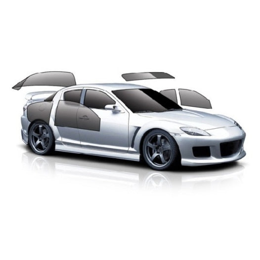 Rola folie auto omologata PREMIUM Nano Carbon 1,52x30m, Strat Antizgariere, durata de viata de pana la 10 ani, HP35 Black