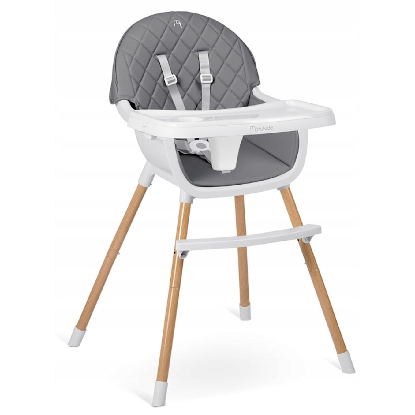 Scaun de masa idealSTORE multifunctional 3in1 pentru copii cu masuta reglabila si detasabila, Dimensiune 63 x 64 x 93, cm Centuri de siguranta in 5 puncte, Husa realizata din material moale si confortabil, Picioare din otel, Sarcina 15 kg