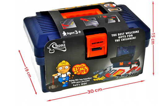 Trusa de scule Micul Mecanic idealSTORE ,Include multiple elemente de bricolaj