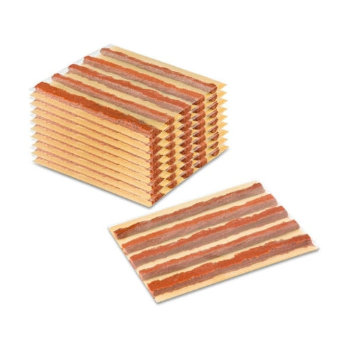 Set 50 bucati snur vulcanizare idealSTORE 10 cm pentru reparatii rapide roti si anvelope