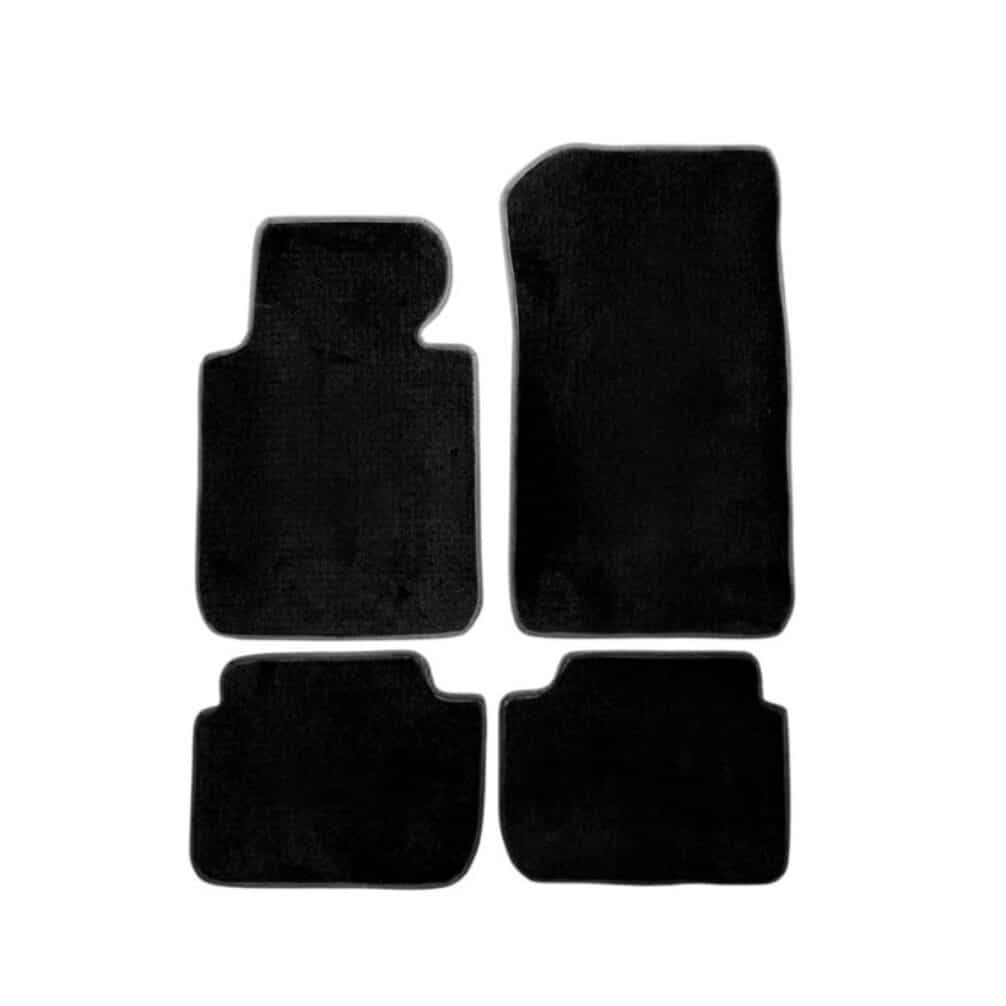 Set Covoare Mocheta Auto idealSTORE, Compatibile Mercedes Clasa E W213 2016->, Material Moale, Design Dedicat, Cusaturi Rezistente, Spate Antiderapant, Intretinere Usoara, Confort Sporit