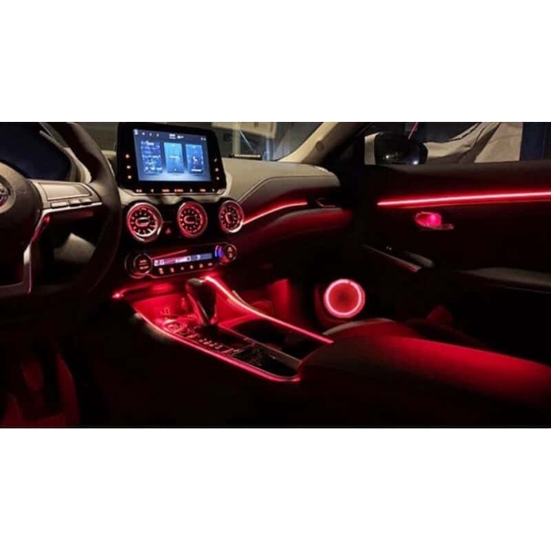 Set Doua Lumini Led Ambientale idealstore, RGB Digital, Control din Aplicatie, Voltaj 12V, Poate Afisa Mai Multe Culori in Acelasi Timp, Usor de Instalat
