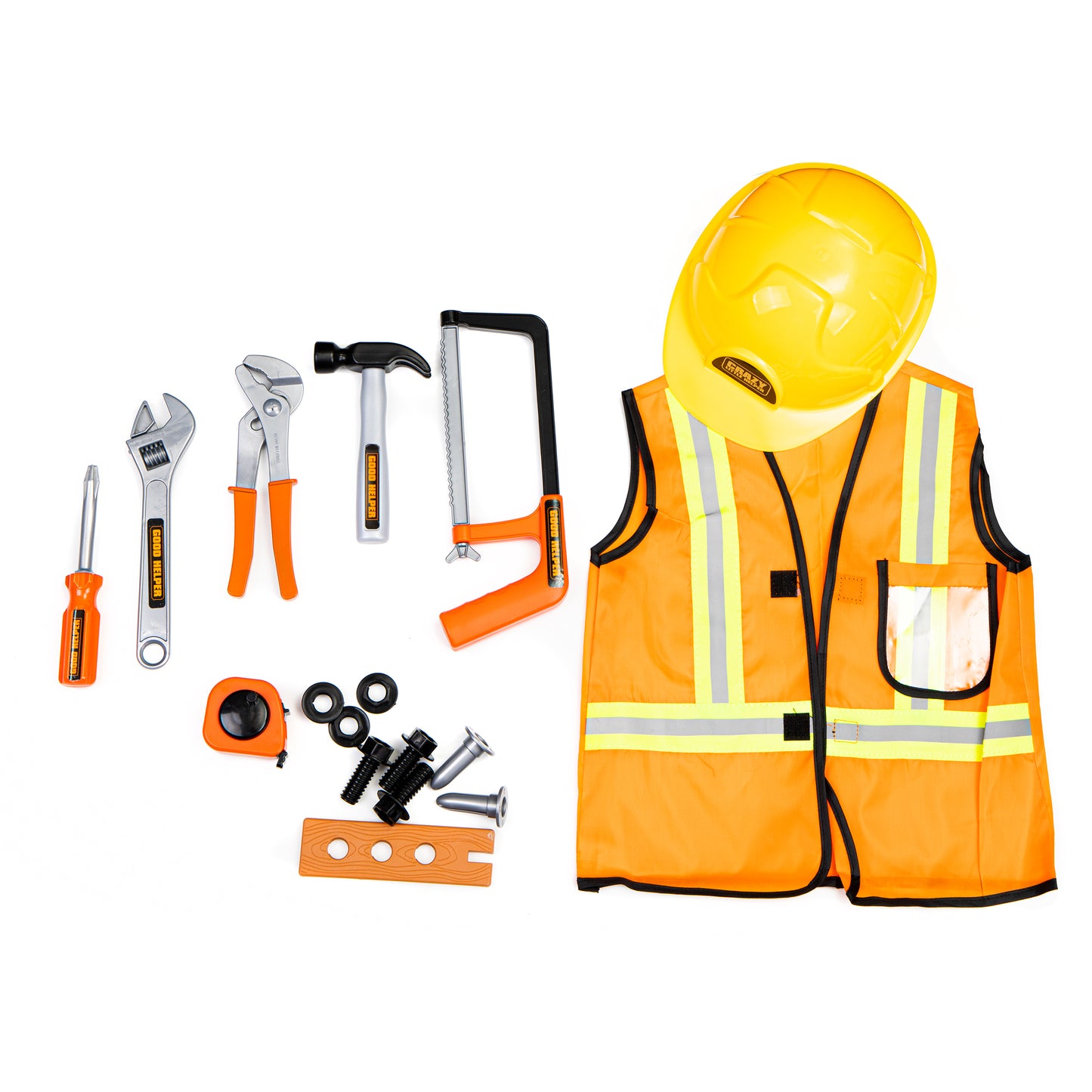 Set idealSTORE Instalator , Vesta, Casca, Bomfaier, Cheie Reglabila, Surubelnita