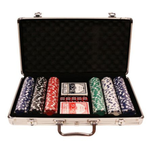 Set poker in valiza, Texas Hold'em, 300 piese