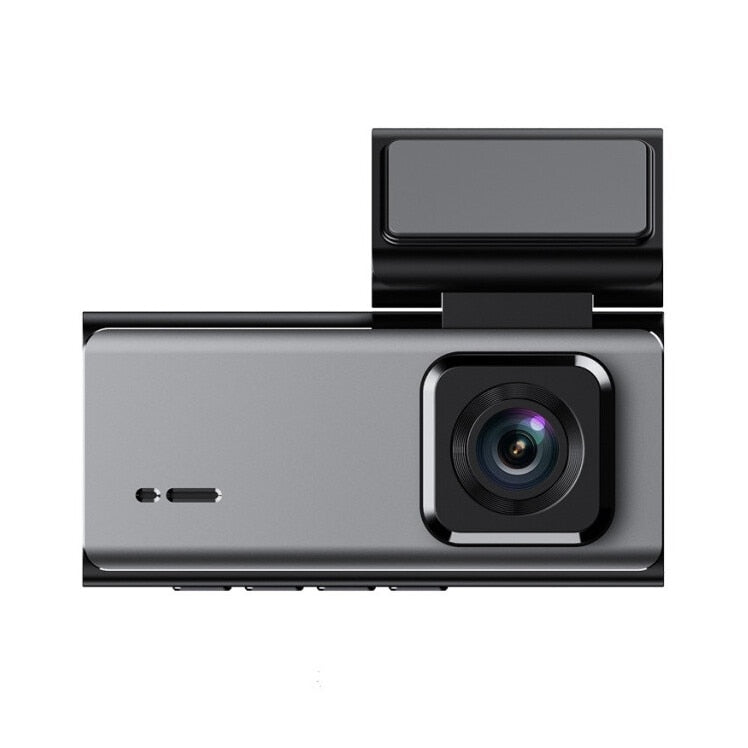 Sistem DVR idealStore, 2 Camere: Fata si Spate, Inregistratr Video Fata 2K, Ecran Touchscreen 3 Inch, Aplicatie Telefon Wifi, Usor de Instalat, Neagra