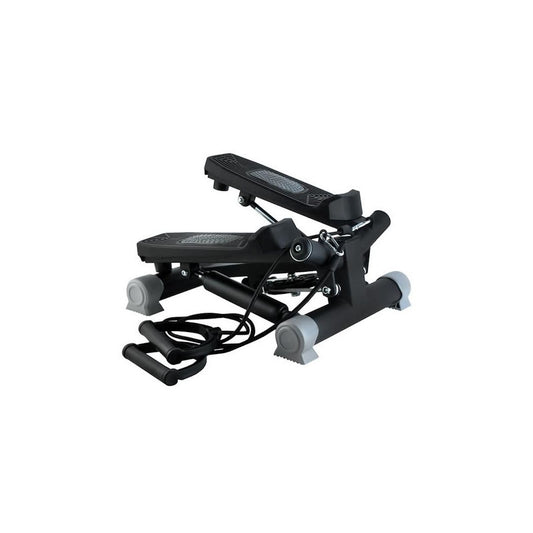 Stepper reglabil cu corzi pentru fitness IDEALSTORE Black Edition