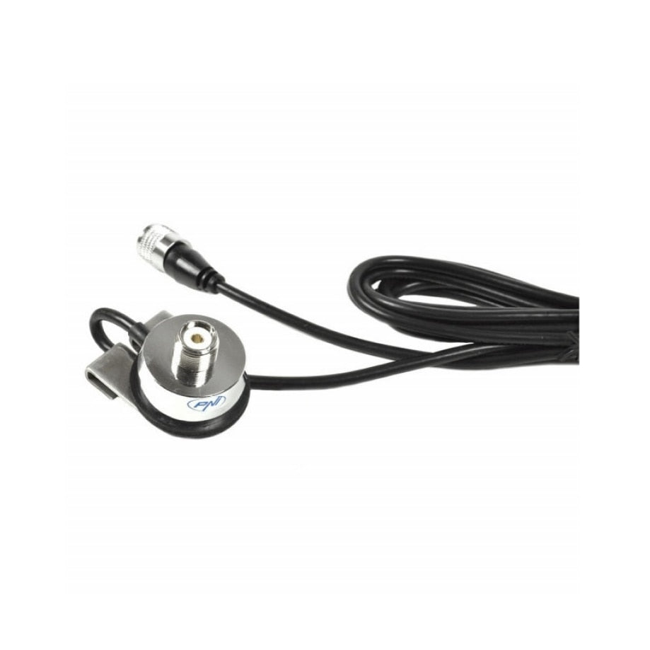 Suport idealSTORE Montaj Antena PNI pe Portbagaj, Include Cablu RG58 5m, Mufa PL259, Frecventa: 26-30 MHz