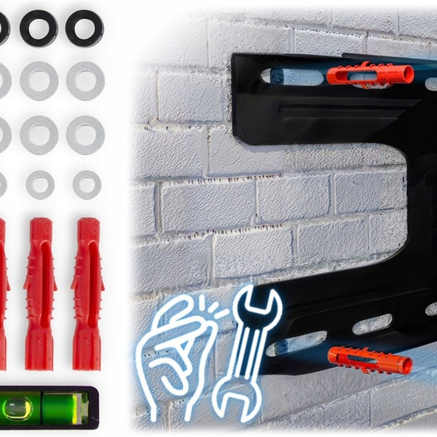 Suport TV idealSTORE Articulat si Reglabil cu doua brate, rotatie 120°, inclinare –8°/+12°, Sarcina 45 kg