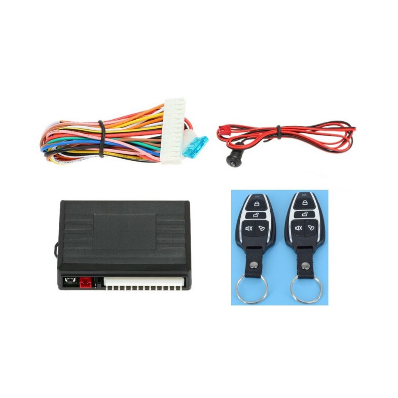 Telecomanda idealSTORE pentru Inchidere Centralizata cu Iesire pentru Sirena, Alarma, Dezarmare, Deschidere Porbagaj, Cautare in Parcare, Ridicare Automata a Geamurilor, 2 chei, Cablaj, Modul adaptare la inchidere