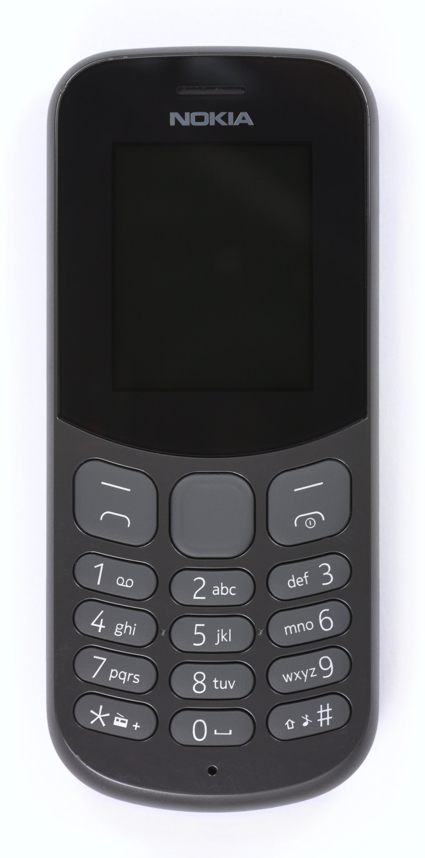 Telefon mobil Nokia 130, Dual Sim, 8MB, 4MB RAM, 2G, Negru