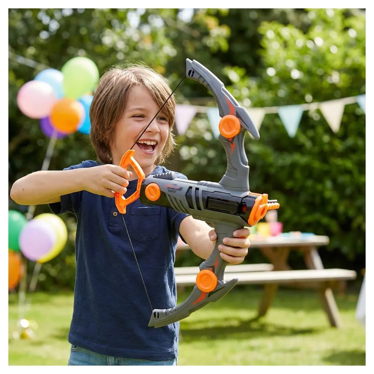 Set Arc cu Sageti pentru Copii idealSTORE Tir cu Arc 12 Sageti din Spuma