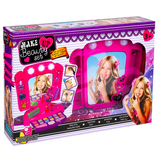 Masa de machiaj pentru copii, Zola, 48x36x9 cm