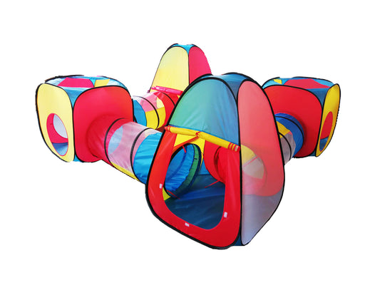 Cort pentru copii 8 in 1 Dittom Toys, Material textil, Multicolor