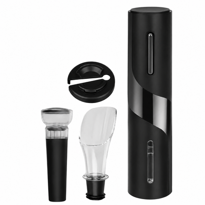 Desfacator electric pentru vin idealSTORE, Acumulator reincarcabil prin cablu USB-C