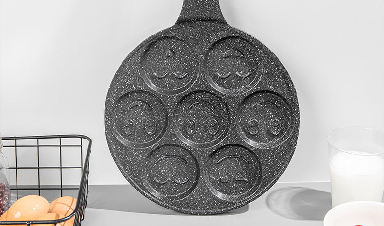 Tigaie pentru clatite, Inductie, Aluminiu, Fete zambitoare, 26 cm