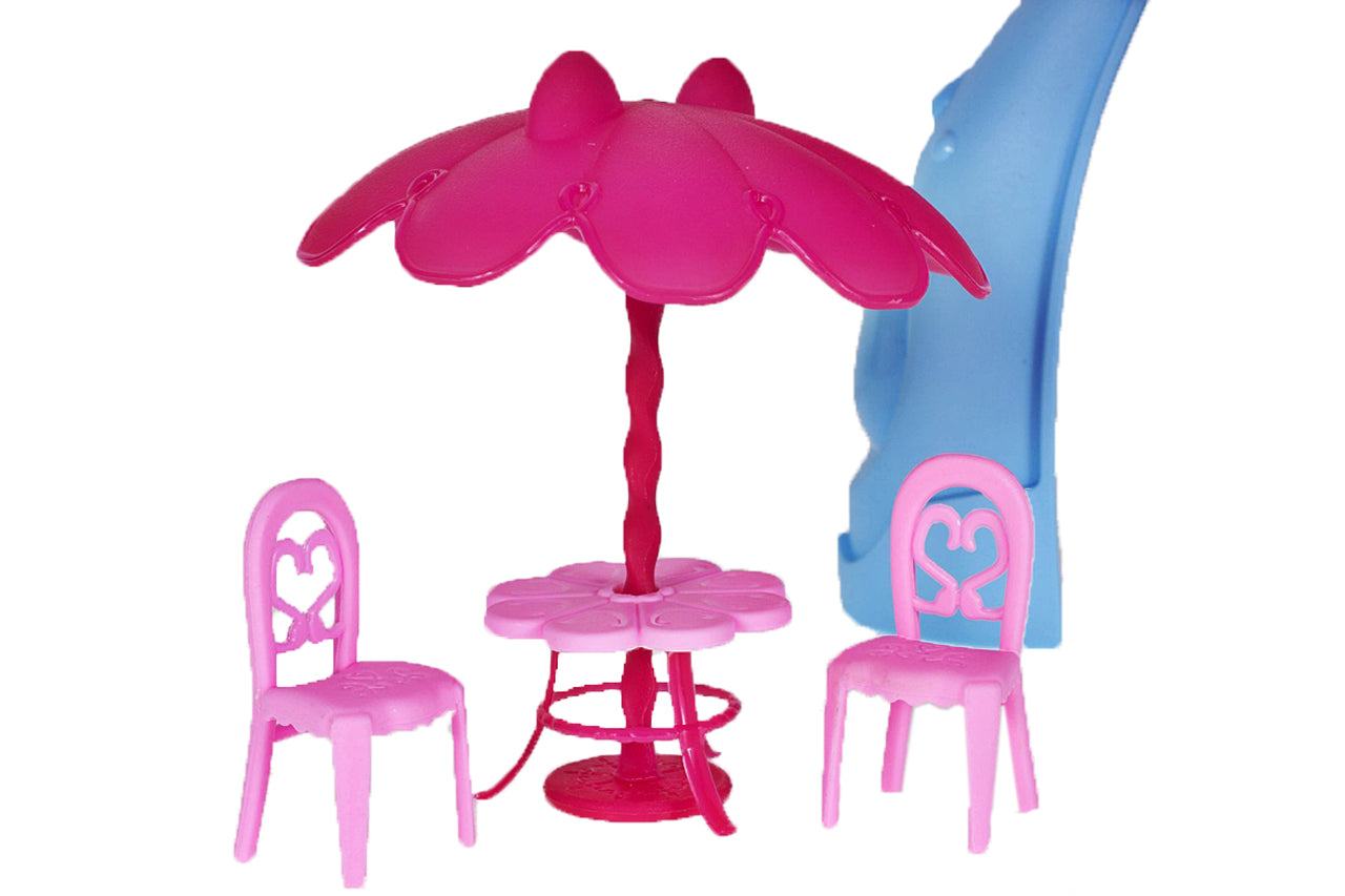 Casuta muzicala pentru papusi, MalPlay, cultivatoare de flori