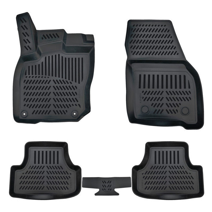 Set Covorase Auto Tip Tavita idealSTORE, Compatibile Volkswagen T-Roc 2025, Material TPE Cauciucat