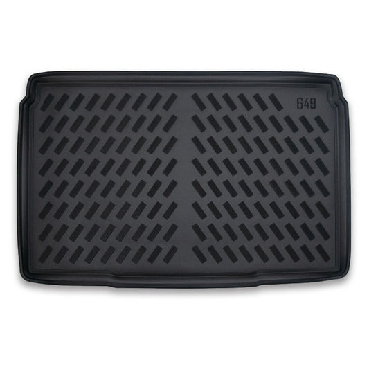 Covor Porbagaj Tip Tavita idealSTORE, Compatibil Opel Corsa-e Hatchback 5 usi 2020, Material TPE Flexibil, Margine Inalta