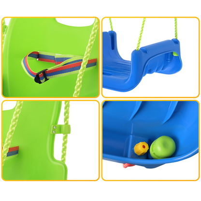 Leagan copii 3 in 1 idealSTORE pentru interior si exterior cu centura siguranta