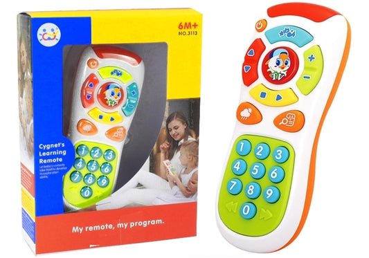 Telecomanda de jucarie Malipen, educationala pentru bebe sunet si lumini