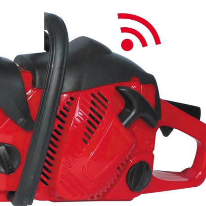 Fierastrau cu lant pentru copii Woopie, Lant pivotant, Rosu/Negru