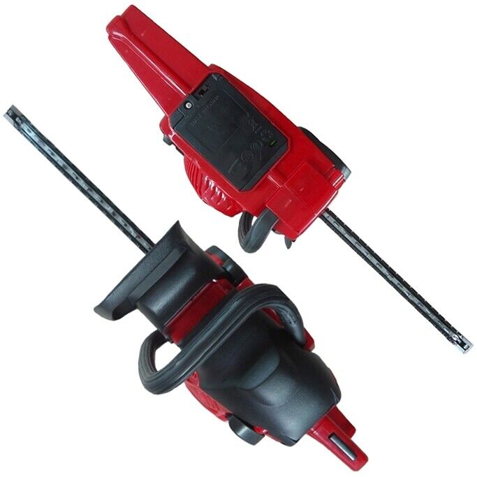 Fierastrau cu lant pentru copii Woopie, Lant pivotant, Rosu/Negru