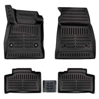 Set Covorase Auto Tip Tavita idealSTORE, Compatibile Dacia Bigster MHEV 2025-, Material TPE Cauciucat, Margini Inalte